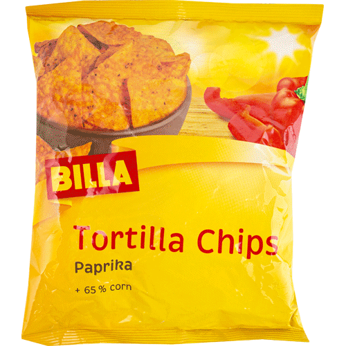 BILLA Тортила чипс паприка