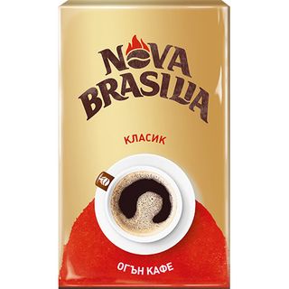 Nova Brasilia класик кафе мляно вакуум 450г / 00029042