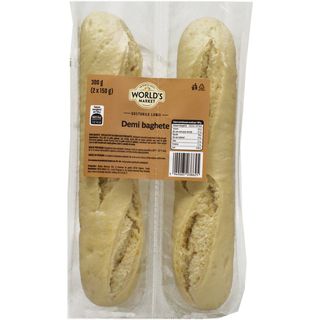 World's Market, Demi baghete precoapte 2x150g (ID 69367)