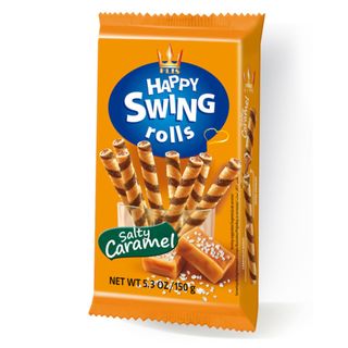 Happy Swing rolice slana karamela 150 g
