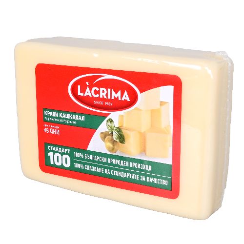 Lacrima Кашкавал от краве мляко Родопи 750 ГР