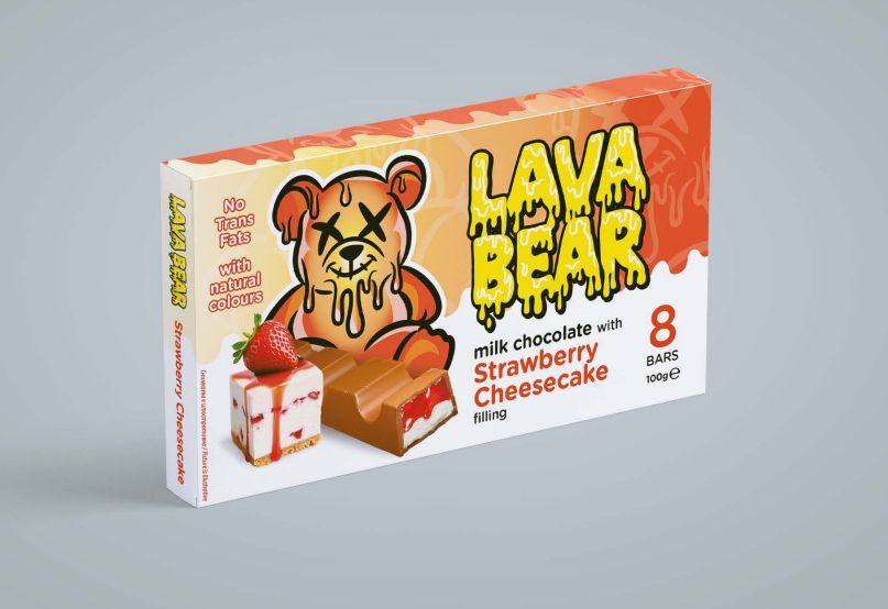 Шоколад Lava Bear Ягодов Чийзкейк -161475