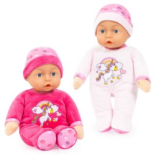 Bayer Кукла меко тяло 30 см. My First Baby гащеризон с еднорог -191386