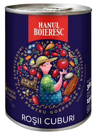 Hanul Boieresc Rosii cuburi 380 g