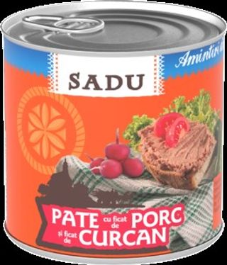 SADU Pate cu ficat de curcan 300g