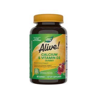 Alive! Calcium + D3 Gummies 60 jeleuri