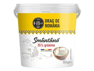 Smantana 35% Grasime Drag De Romania 500G