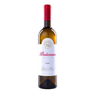 Vin alb demisec Budureasca, Sauvignon Blanc, Chardonnay, Pinot Gri, 0.75 l
