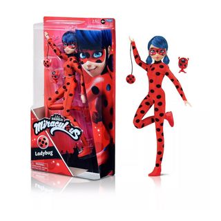 Papusa buburuza Miraculous, 30 cm