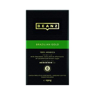 Beanz Cafea Macinata Brazilian Gold 250G