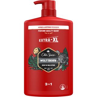 Gel de dus 3 in 1 Old Spice Wolfthorn Extra-XL, 1000 ml