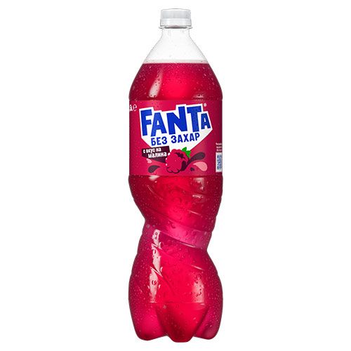 Fanta малина без захар 1,5 л