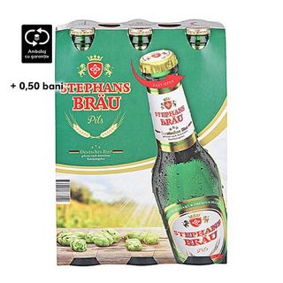 Stephansbrau Pils 4,9%Ep11,2 6X0,5L Stsg