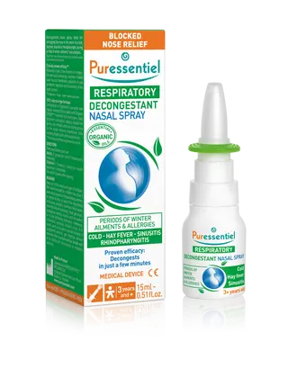 Spray nazal hipertonic decongestionant,15 ml,Puressentiel