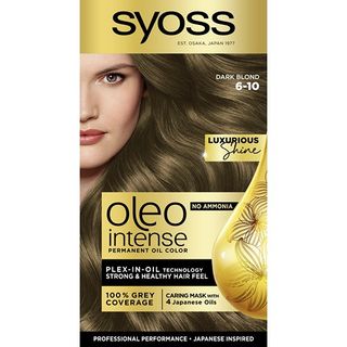 Syoss Color Oleo Intense Vopsea De Par Permanenta 6-10 Blond Inchis