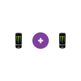 2 X Bautura energizanta Monster 500ml