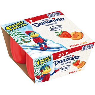 Danonino Capsuni Caise 3,3% 4*50G