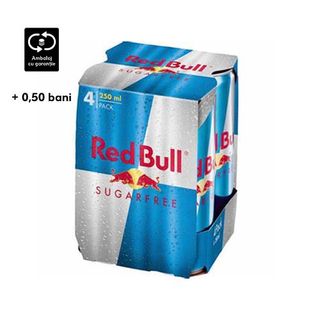 Red Bull Sugar Free 4X0,25L Dz
