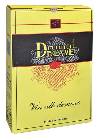 Drumul de la vie Vin alb demisec 3 l
