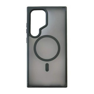 Capac Protectie Spate Cellara Colectia Shade Magsafe Compatibil Cu Samsung Galaxy S24 Ultra 5G - Negru,CL76409