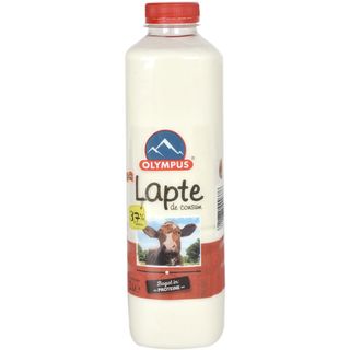 Lapte de consum integral Olympus, 3.7% grasime, 1 l