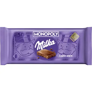 Ciocolata Milka cu lapte alpin 90g