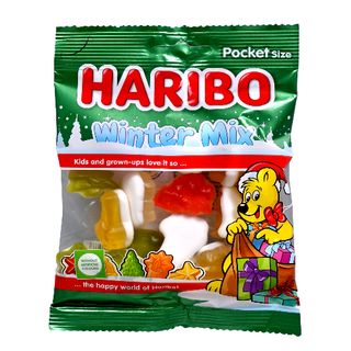 Желирани бонбони Коледни Haribo 90 ГР / 38953098