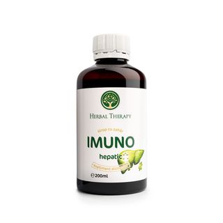 Sirop IMUNO Hepatic (Extract de Măceș, Siminoc, Anghinare, Gălbenele, Păpădie, Cicoare, Rostopască)