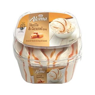Aloma Inghetata vanilie si sirop caramel 461 g