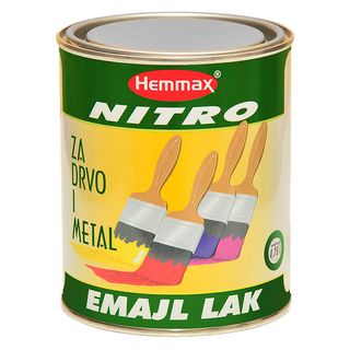 Hemmax Nitro emajl lak za drvo i metal 0.75l Nevena color NE205