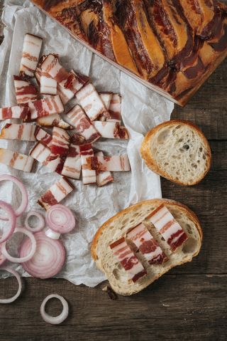 Slavonska mesnata slanina (cca 1kg)