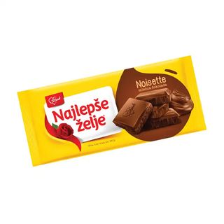 Čokolada noisette Najlepše želje 180 g
