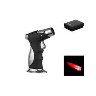 Eurojet Lighter Torch Ii 4Xjet Bricheta Metal/Negru
