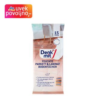 Denkmit vlažne maramice za parket i laminat, 15 kom