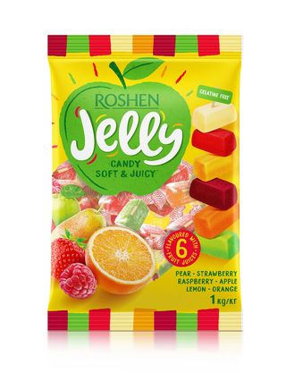 Jeleuri cu aroma de fructe Roshen Jelly, 1 kg
