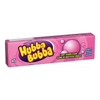Guma de mestecat cu aroma de fructe Hubba Bubba Original, 5 bucati, 35 g