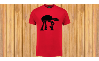 AT AT crvena muška majica veličina M