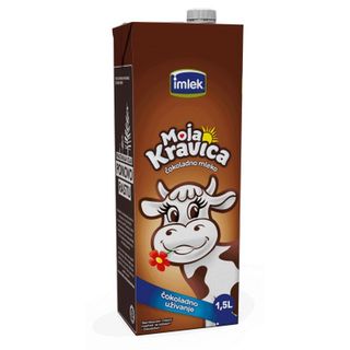 MLEKO COKOLADNO MOJA KRAVICA 1% 1,5L TB IMLEK