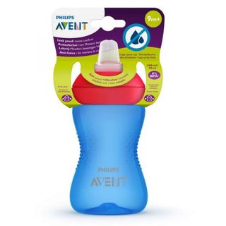 AVENT šolja sa mekim nastavkom 9m+ plava 300 ML | 8710103826286