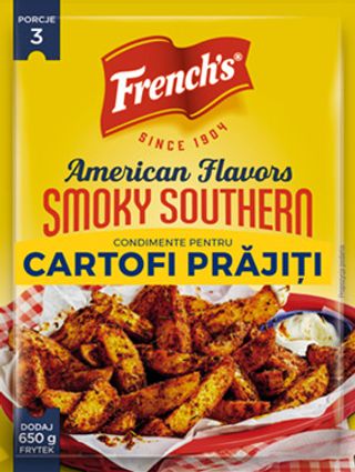 FRENCH'S Condimente p/u Cartofi Prajiti Smoky Southern 15g