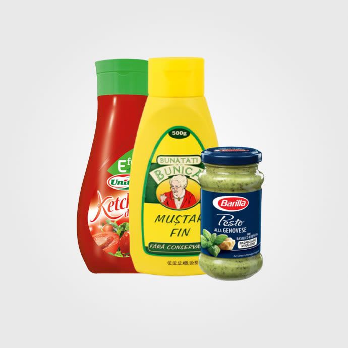 Paste de tomatе și sosuri