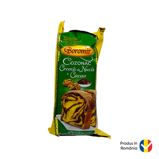 Boromir Cozonac Crema Nuca Si Cacao 450 G