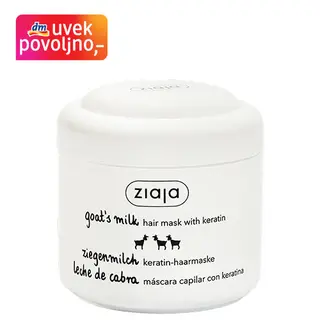 ziaja Goat's milk maska za suvu i oštećenu kosu sa koziji mlekom 200 ml 1893712