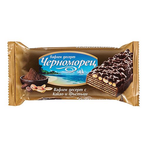 Черноморец вафл.какао и фъстъци