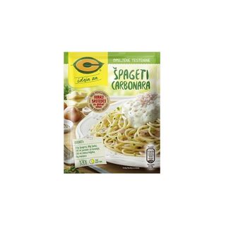 C Ideja špageti carbonara 37g