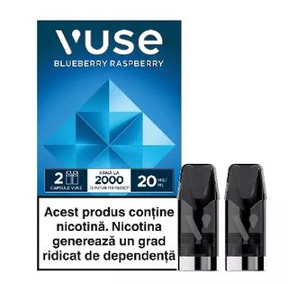 Rezervă VUSE GO 2000 - Blueberry Raspberry