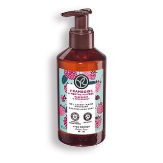 Gel pentru spălarea mâinilor Zmeură & Mentă Piperată, Flacon-pompă 190 ml