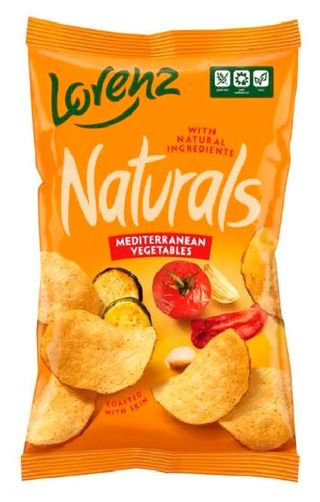 LORENZ Naturals Chipsuri Mediterranean Vegetables 100g