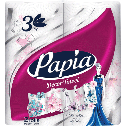 Papia Decor кухненска ролка 3 пласта