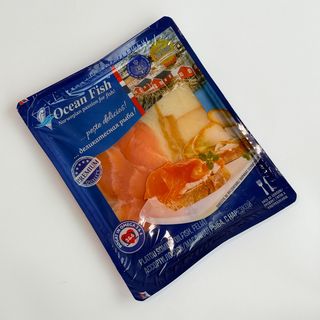 OCEAN FISH Platou Butter fish afumat/somon sărat feliat 200g